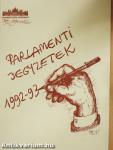 Parlamenti jegyzetek 1992-1993