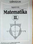 Matematika III.