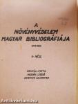 A növényvédelem magyar bibliográfiája II.