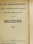 A M. Kir. József-Műegyetem 1923/24. tanévének megnyitásakor 1923. szeptember hó 30.-án tartott beszédek