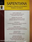Sapientiana 2014/2.