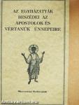 Az egyházatyák beszédei az apostolok és vértanúk ünnepeire