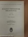 Budapest történetének bibliográfiája V.