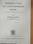 Introduction to Contemporary Music