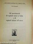 Gli investimenti di capitali esteri in Italia e di capitali italiani all'estero