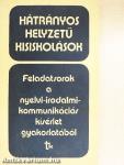 Hátrányos helyzetű kisiskolások