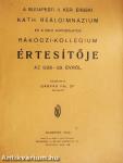 A budapesti II. ker. érseki kath. reálgimnázium és a vele kapcsolatos Rákóczi-kollégium értesítője az 1928-29. évről