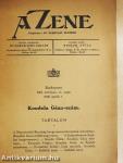 A Zene 1940. április 1.