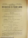 Középiskolai Matematikai és Fizikai Lapok 1936. január 15.