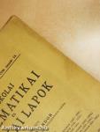 Középiskolai Matematikai és Fizikai Lapok 1936. január 15.
