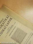 Középiskolai Matematikai és Fizikai Lapok 1936. január 15.
