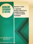 A magyar irodalomkritikai gondolkodás a pozitivizmus korában