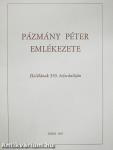 Pázmány Péter emlékezete (dedikált példány)