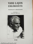 Vass Lajos emlékezete (dedikált példány)