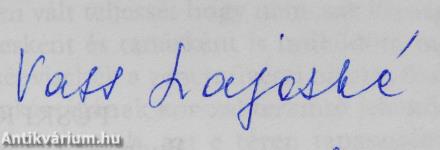 Vass Lajos emlékezete (dedikált példány)