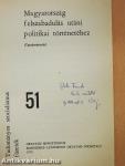 Magyarország felszabadulás utáni politikai történetéhez (dedikált példány)