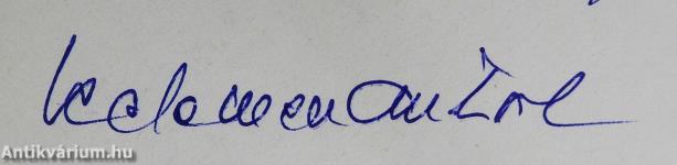 A hangosan szóló csend zenéje (dedikált példány)