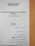 Egy kutatóműhely két évtizede 1982-2002 (dedikált példány)
