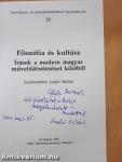 Filozófia és kultúra (dedikált példány)