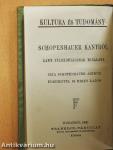 Schopenhauer Kantról