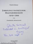 Jobboldali radikálisok Magyarországon (dedikált példány)