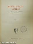 Mezőgazdasági Lexikon 1-2.