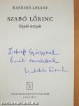 Szabó Lőrinc lázadó évtizede (dedikált példány)