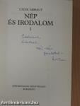 Nép és irodalom 1-2. (dedikált példány)