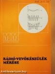 Rádió-vevőkészülék mérése