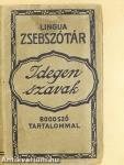 Idegen szavak zseb szótára