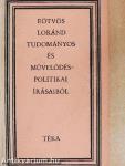 Eötvös Loránd tudományos és művelődéspolitikai írásaiból