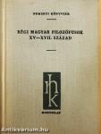 Régi magyar filozófusok