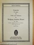 Concerto D major for Violin and Orchestra