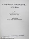 A budapesti várospolitika