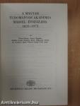 A Magyar Tudományos Akadémia másfél évszázada (dedikált példány)