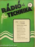 Rádió és filmtechnika 1951. július