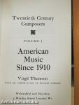 Twentieth Century Composers I