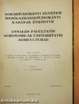 Agrártudományi Egyetem Mezőgazdaságtudományi Karának évkönyve 1950