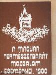 A Magyar Természetbarát Mozgalom eseményei 1980