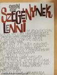Szegénynek lenni