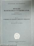 Műszaki matematikai gyakorlatok B. V.