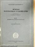 Műszaki matematikai gyakorlatok B. IV.