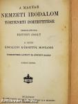 A magyar nemzeti irodalom történeti ismertetése I-II.