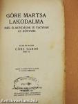 Göre Martsa lakodalma/Göre Gábor biró úr könyve
