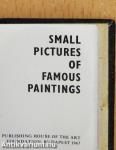 Small pictures of famous Paintings (minikönyv)