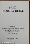 Paix dans la Bible (minikönyv)