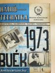 Rádiótechnika 1973. (nem teljes évfolyam)