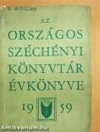 Az Országos Széchényi Könyvtár Évkönyve 1959