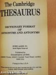 The Cambridge Thesaurus