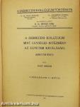 A Debreceni Kollégium mint egységes intézmény az egyetem kiválásáig